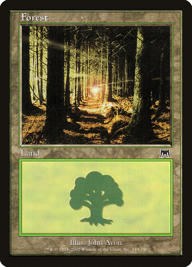 Forest (349) [Onslaught] - Magic: The Gathering - Card Brawlers | Quebec | Canada |