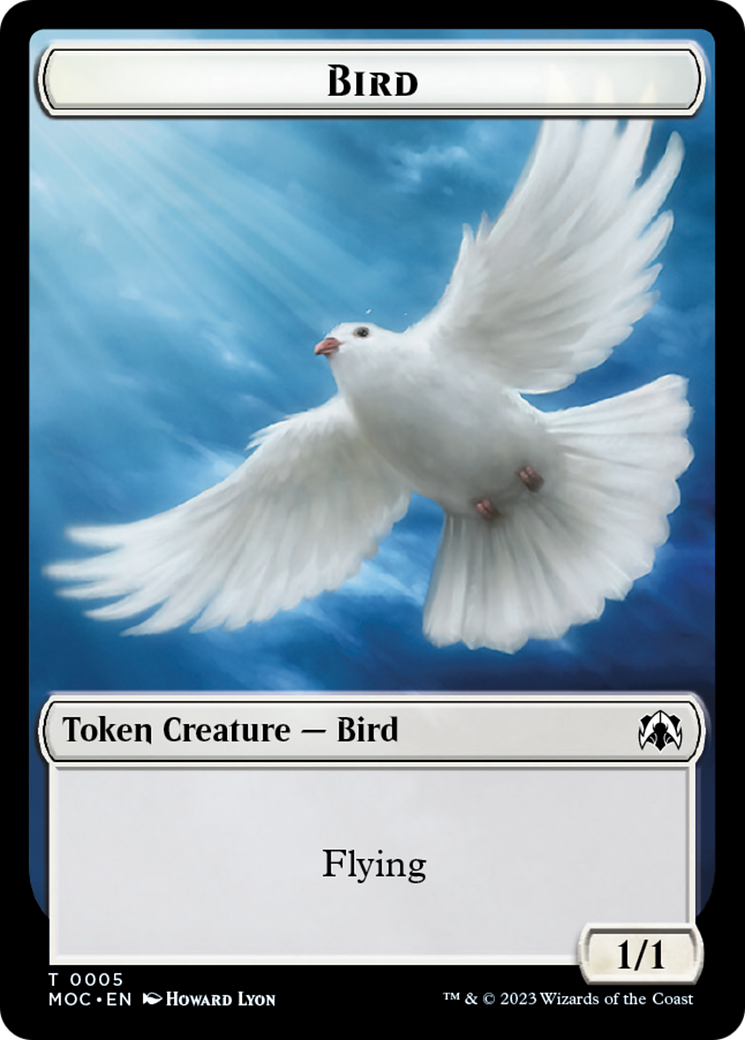 Bird // Kobolds of Kher Keep Double-Sided Token [March of the Machine Commander Tokens] - Magic: The Gathering - Card Brawlers | Quebec | Canada |