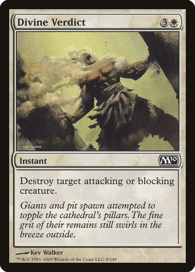Divine Verdict [Magic 2010] - Magic: The Gathering - Card Brawlers | Quebec | Canada |