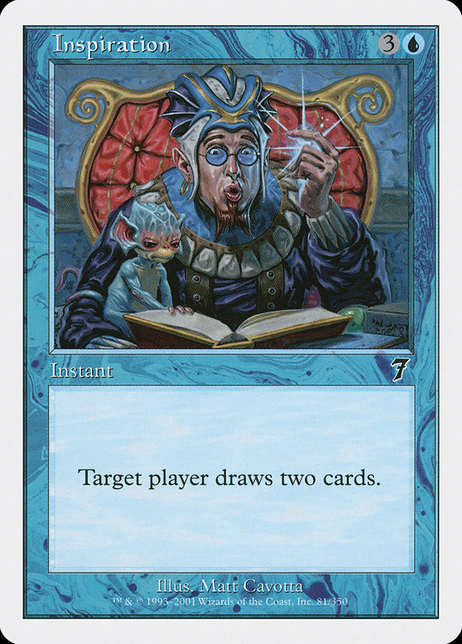 Inspiration [Seventh Edition] - Magic: The Gathering - Card Brawlers | Quebec | Canada |