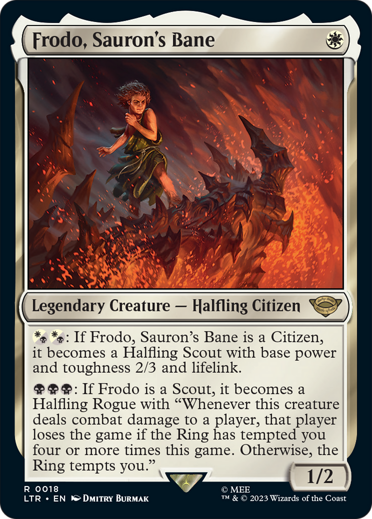 Frodo, Sauron's Bane [The Lord of the Rings: Tales of Middle-Earth] - Magic: The Gathering - Card Brawlers | Quebec | Canada |
