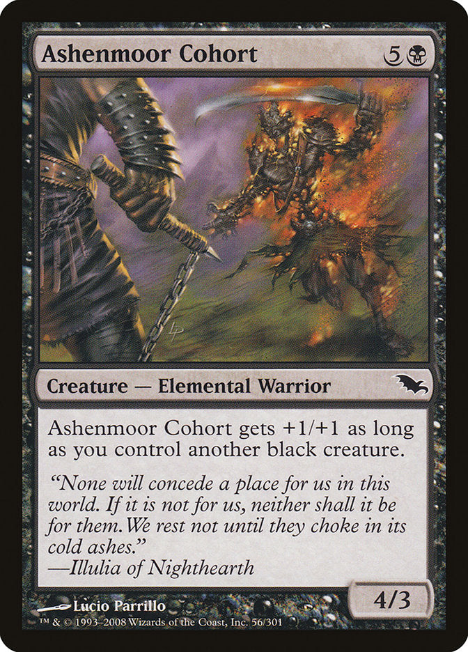 Ashenmoor Cohort [Shadowmoor] - Magic: The Gathering - Card Brawlers | Quebec | Canada |