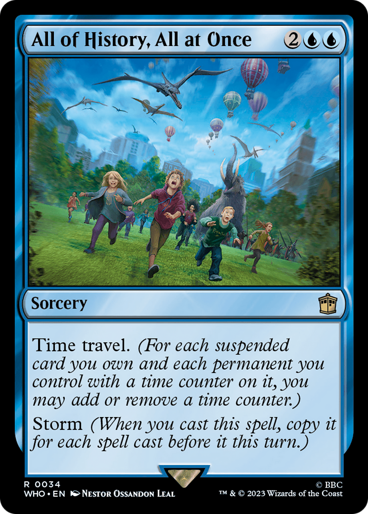 All of History, All at Once [Doctor Who] - Magic: The Gathering - Card Brawlers | Quebec | Canada |