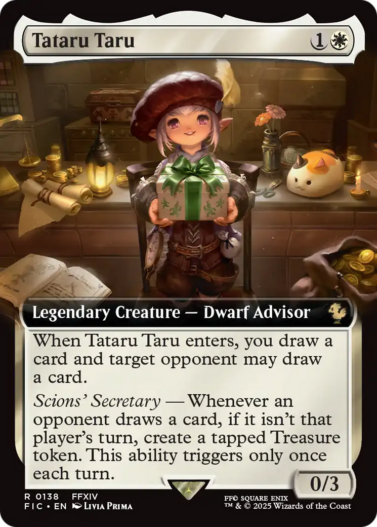 Tataru Taru (Extended Art) [FINAL FANTASY Commander] - Magic: The Gathering - Card Brawlers | Quebec | Canada |