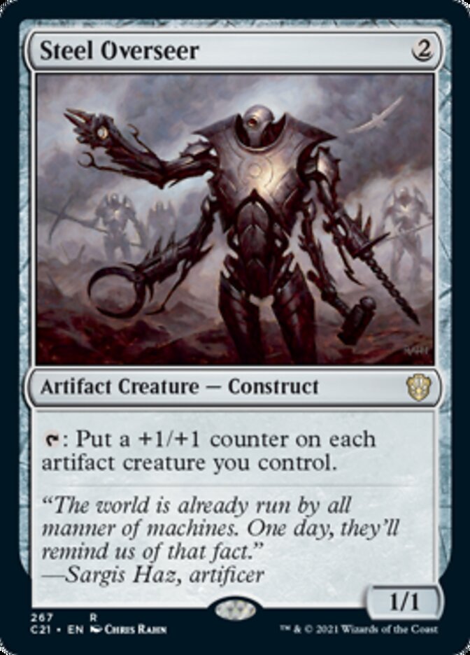 Steel Overseer [Commander 2021] - Magic: The Gathering - Card Brawlers | Quebec | Canada |