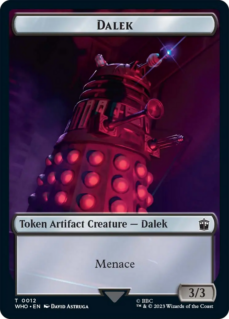 Dalek Token [Doctor Who Tokens] - Magic: The Gathering - Card Brawlers | Quebec | Canada |