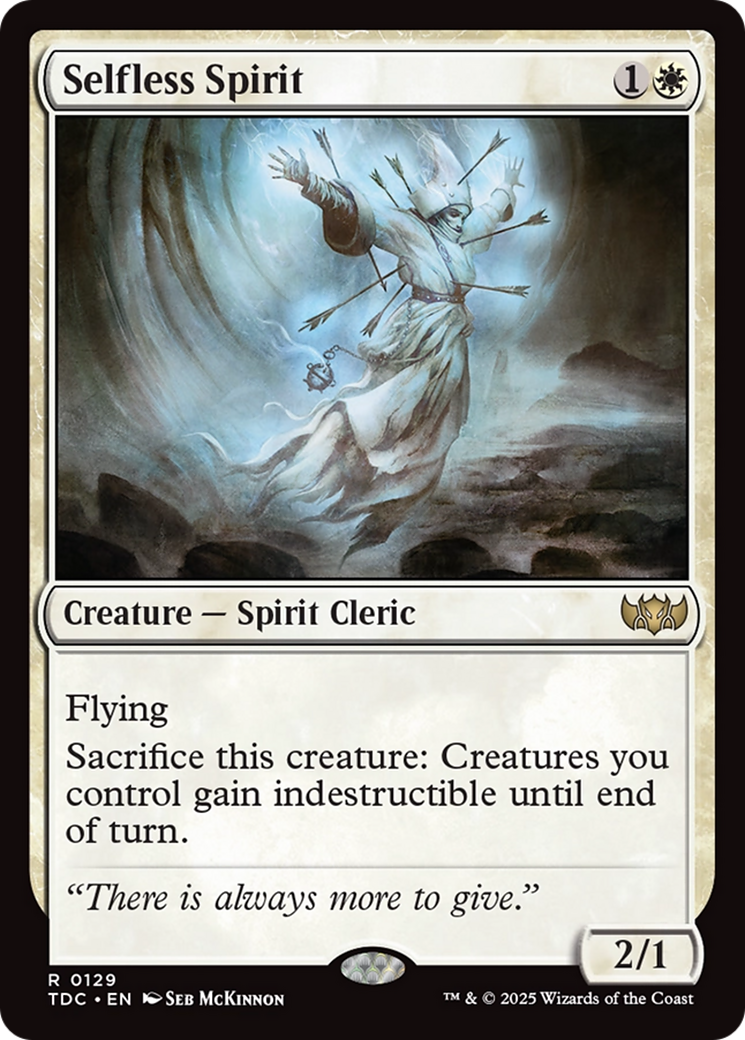 Selfless Spirit [Tarkir: Dragonstorm Commander] - Magic: The Gathering - Card Brawlers | Quebec | Canada |