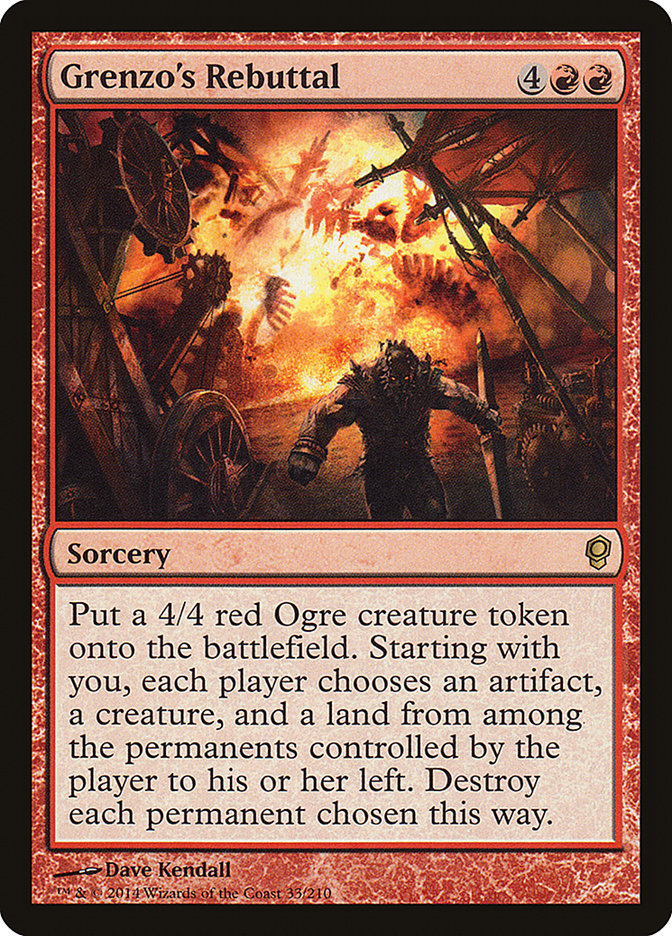 Grenzo's Rebuttal [Conspiracy] - Magic: The Gathering - Card Brawlers | Quebec | Canada |