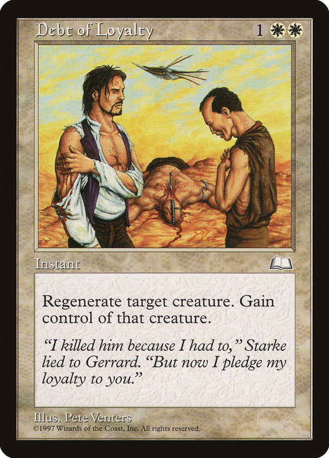 Debt of Loyalty [Weatherlight] - Magic: The Gathering - Card Brawlers | Quebec | Canada |