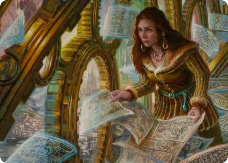 Cartographer's Survey Art Card [Innistrad: Crimson Vow Art Series] - Magic: The Gathering - Card Brawlers | Quebec | Canada |