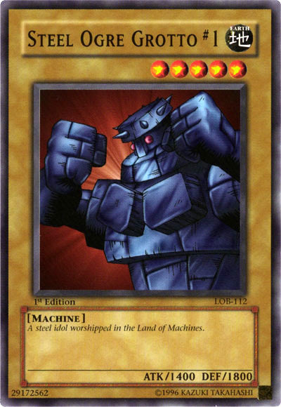 Steel Ogre Grotto #1 [LOB-112] Common - Yu-Gi-Oh! - Card Brawlers | Quebec | Canada |