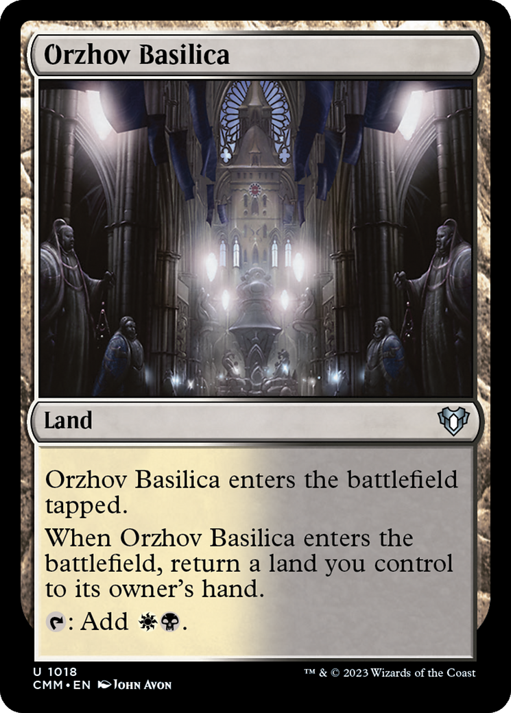 Orzhov Basilica [Commander Masters] - Magic: The Gathering - Card Brawlers | Quebec | Canada |