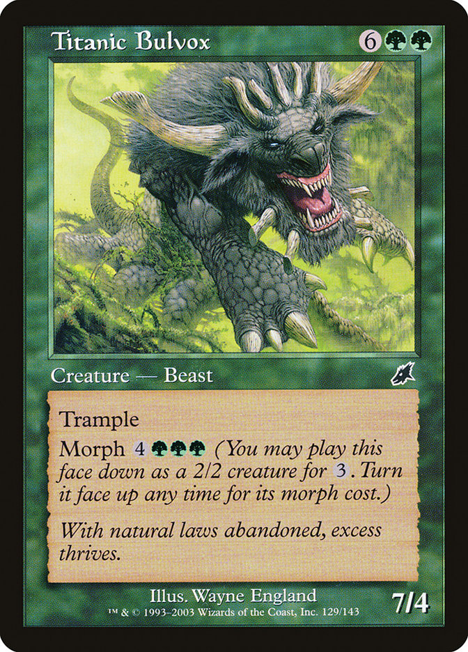 Titanic Bulvox [Scourge] - Magic: The Gathering - Card Brawlers | Quebec | Canada |