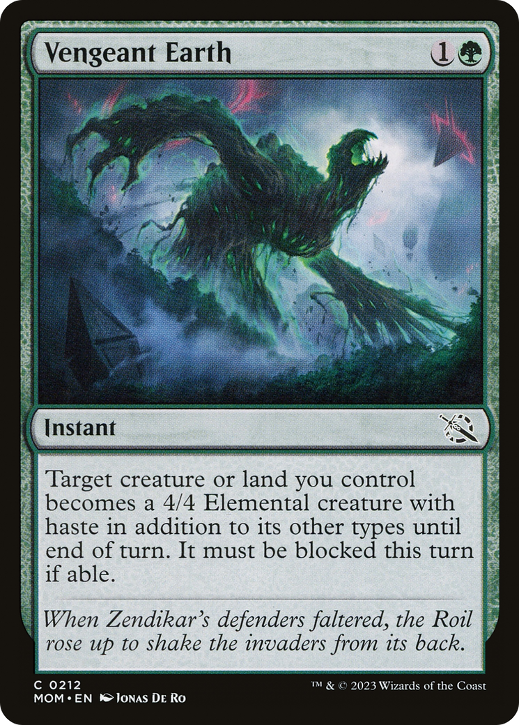 Vengeant Earth [March of the Machine] - Magic: The Gathering - Card Brawlers | Quebec | Canada |