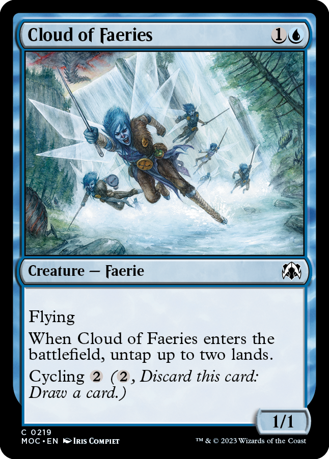 Cloud of Faeries [March of the Machine Commander] - Magic: The Gathering - Card Brawlers | Quebec | Canada |
