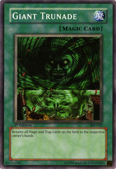 Giant Trunade [SDJ-032] Common - Yu-Gi-Oh! - Card Brawlers | Quebec | Canada |