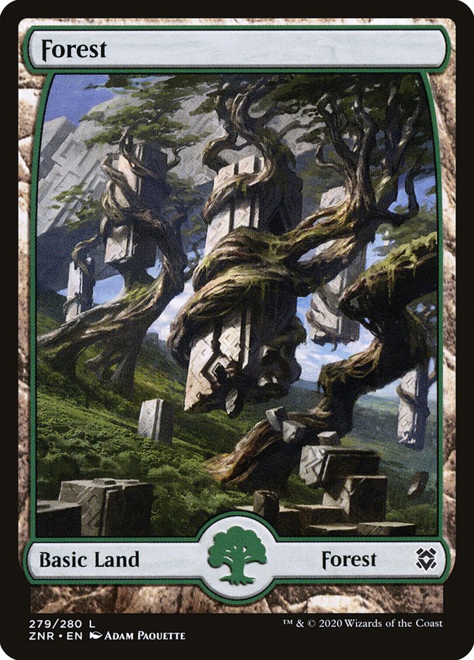 Forest (279) [Zendikar Rising] - Magic: The Gathering - Card Brawlers | Quebec | Canada |