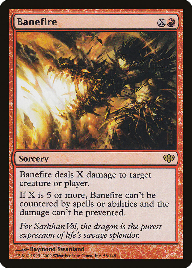 Banefire [Conflux] - Magic: The Gathering - Card Brawlers | Quebec | Canada |