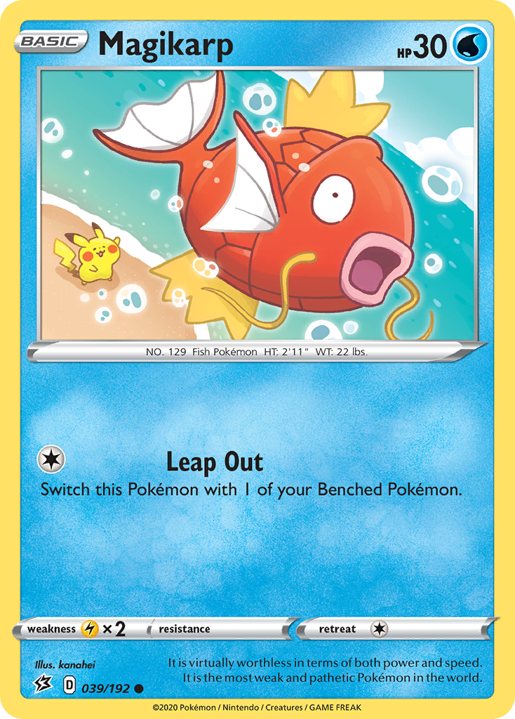 Magikarp (039/192) [Sword & Shield: Rebel Clash] - Pokémon - Card Brawlers | Quebec | Canada |