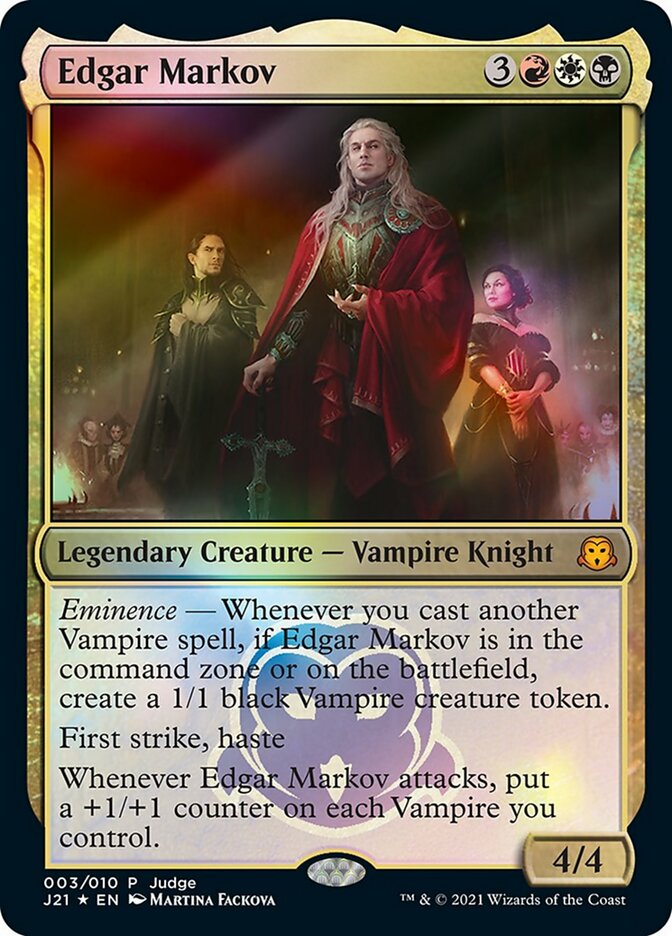 Edgar Markov [Judge Gift Cards 2021] - Magic: The Gathering - Card Brawlers | Quebec | Canada |