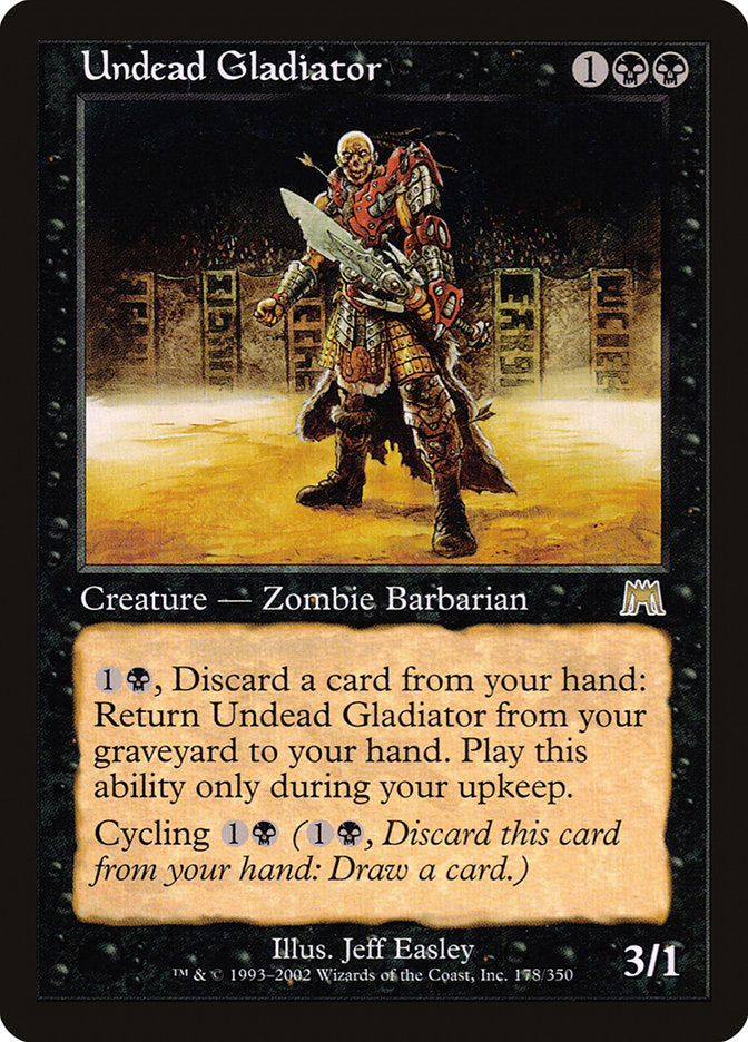 Undead Gladiator [Onslaught] - Magic: The Gathering - Card Brawlers | Quebec | Canada |
