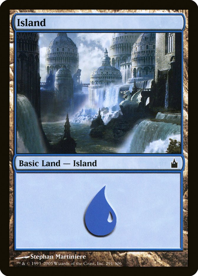 Island (291) [Ravnica: City of Guilds] - Magic: The Gathering - Card Brawlers | Quebec | Canada |