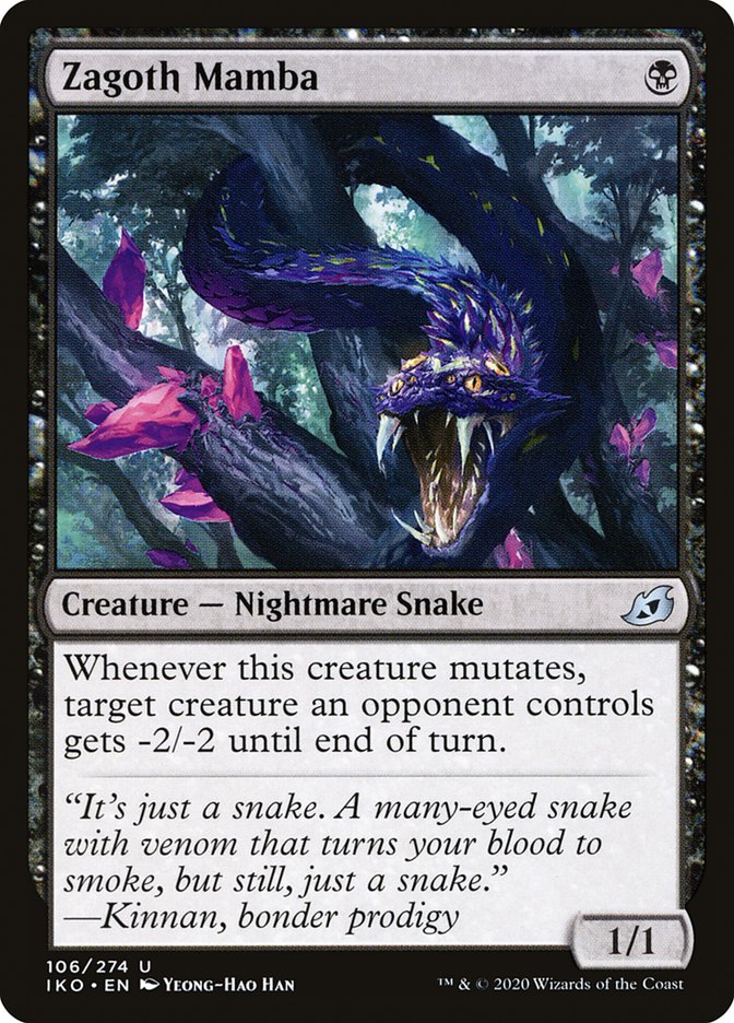 Zagoth Mamba [Ikoria: Lair of Behemoths] - Magic: The Gathering - Card Brawlers | Quebec | Canada |