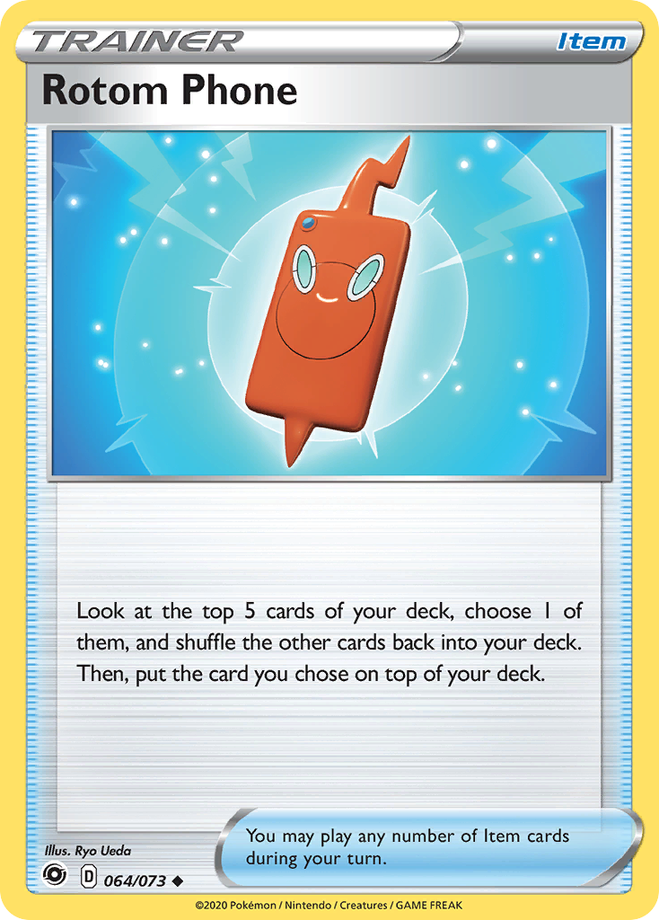 Rotom Phone (064/073) [Sword & Shield: Champion's Path] - Pokémon - Card Brawlers | Quebec | Canada |