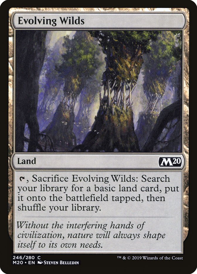 Evolving Wilds [Core Set 2020] - Magic: The Gathering - Card Brawlers | Quebec | Canada |