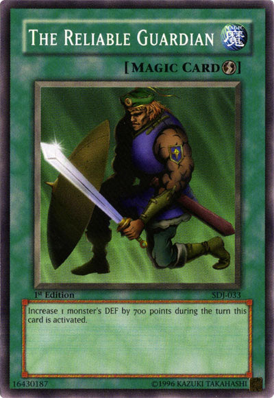 The Reliable Guardian [SDJ-033] Common - Yu-Gi-Oh! - Card Brawlers | Quebec | Canada |