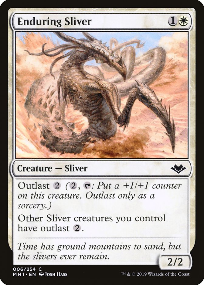 Enduring Sliver [Modern Horizons] - Magic: The Gathering - Card Brawlers | Quebec | Canada |