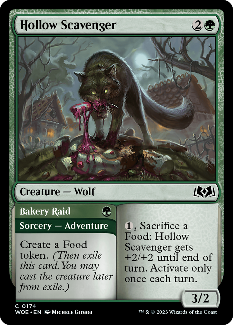 Hollow Scavenger // Bakery Raid [Wilds of Eldraine] - Magic: The Gathering - Card Brawlers | Quebec | Canada |