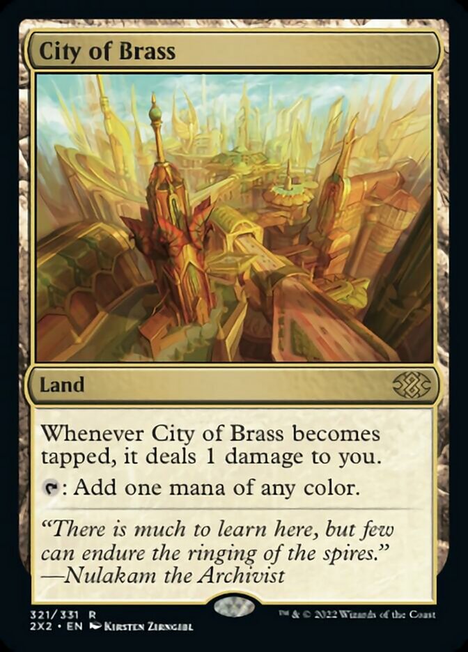City of Brass [Double Masters 2022] - Magic: The Gathering - Card Brawlers | Quebec | Canada |