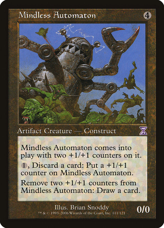 Mindless Automaton [Time Spiral Timeshifted] - Magic: The Gathering - Card Brawlers | Quebec | Canada |