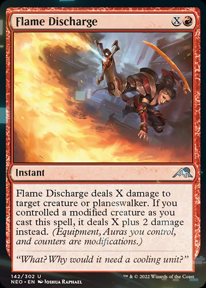 Flame Discharge [Kamigawa: Neon Dynasty] - Magic: The Gathering - Card Brawlers | Quebec | Canada |