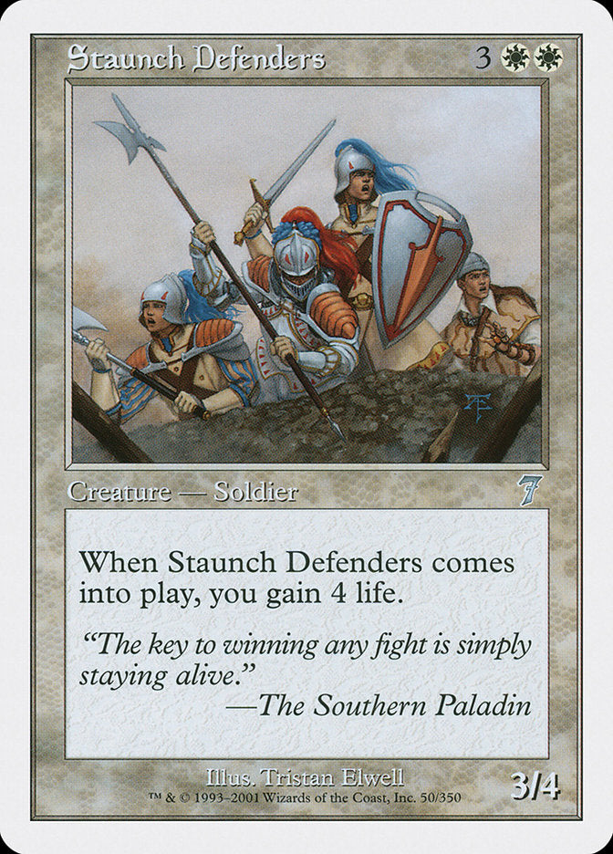 Staunch Defenders [Seventh Edition] - Magic: The Gathering - Card Brawlers | Quebec | Canada |