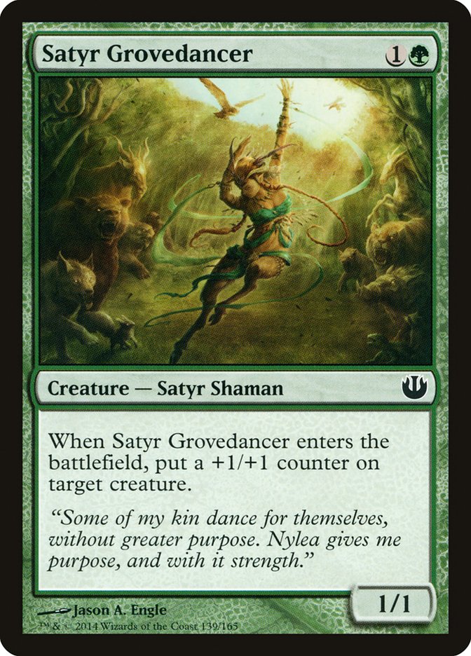 Satyr Grovedancer [Journey into Nyx] - Magic: The Gathering - Card Brawlers | Quebec | Canada |