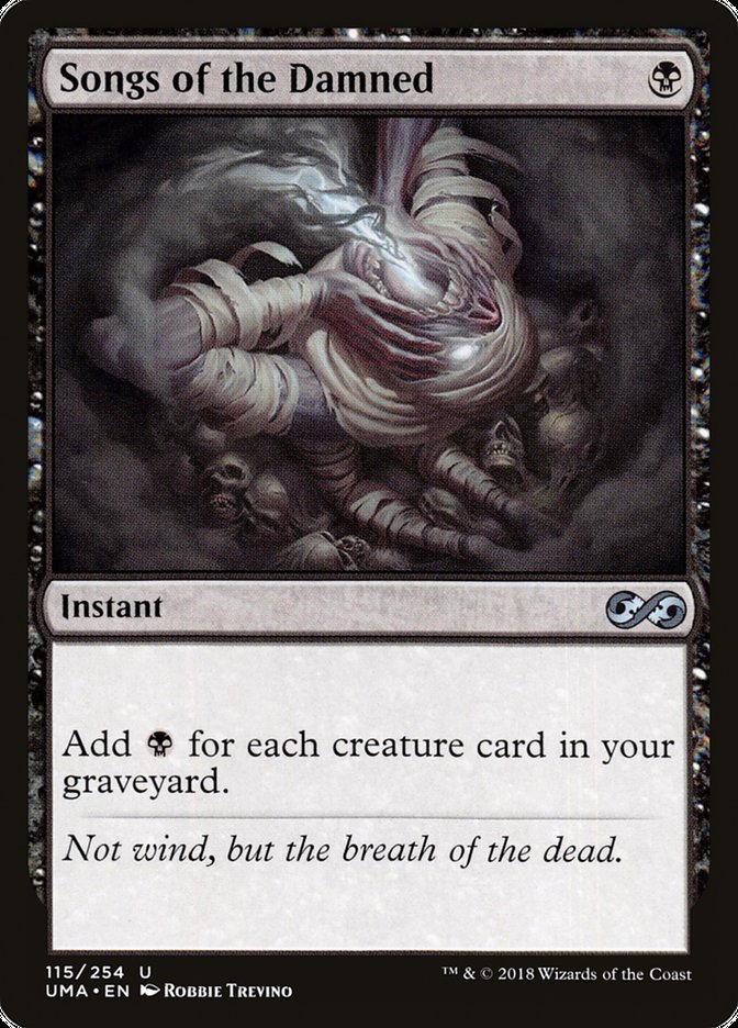 Songs of the Damned [Ultimate Masters] - Magic: The Gathering - Card Brawlers | Quebec | Canada |
