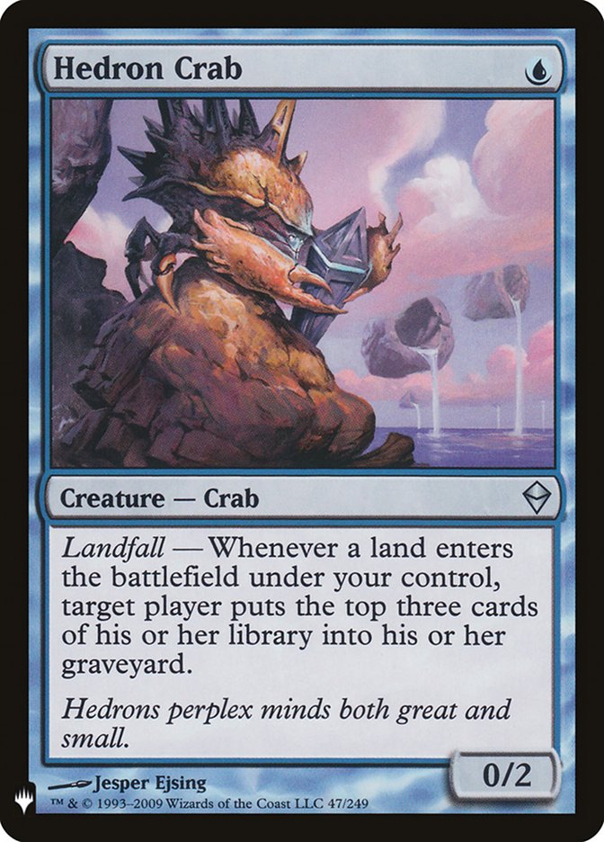 Hedron Crab [Mystery Booster] - Magic: The Gathering - Card Brawlers | Quebec | Canada |