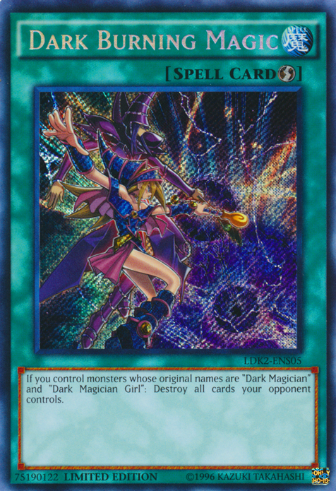 Dark Burning Magic [LDK2-ENS05] Secret Rare - Card Brawlers | Quebec | Canada | Yu-Gi-Oh!