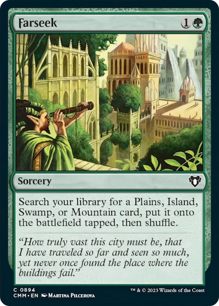 Farseek [Commander Masters] - Magic: The Gathering - Card Brawlers | Quebec | Canada |