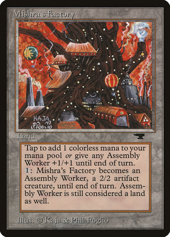 Mishra's Factory (Orange Background) [Antiquities] - Magic: The Gathering - Card Brawlers | Quebec | Canada |