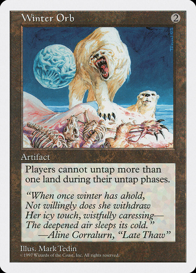 Winter Orb [Fifth Edition] - Magic: The Gathering - Card Brawlers | Quebec | Canada |