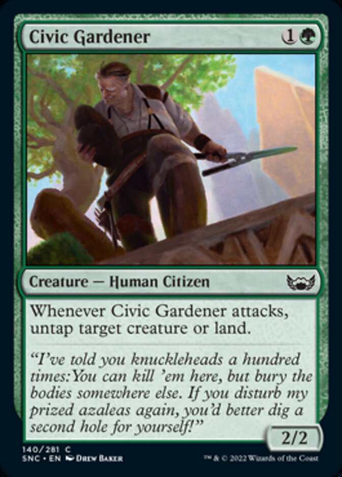 Civic Gardener [Streets of New Capenna] - Magic: The Gathering - Card Brawlers | Quebec | Canada |