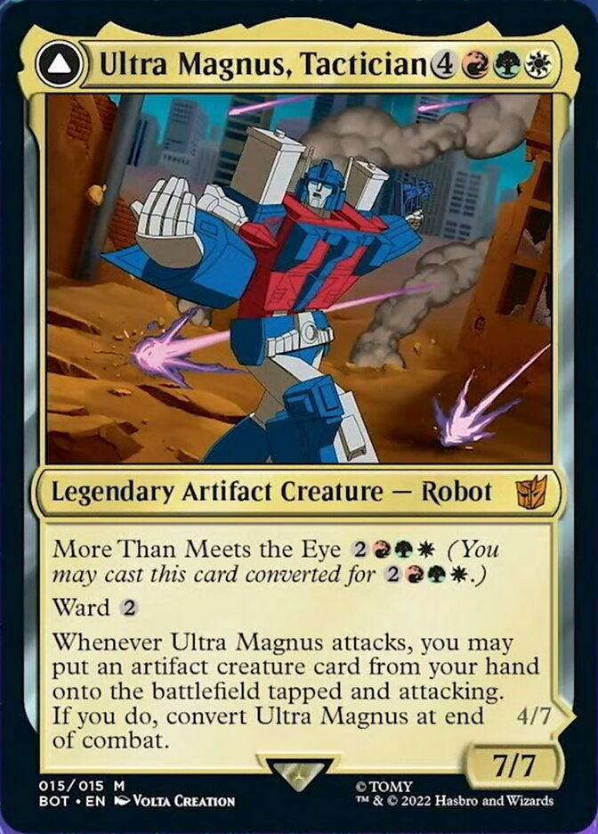 Ultra Magnus, Tactician // Ultra Magnus, Armored Carrier [Transformers] - Magic: The Gathering - Card Brawlers | Quebec | Canada |