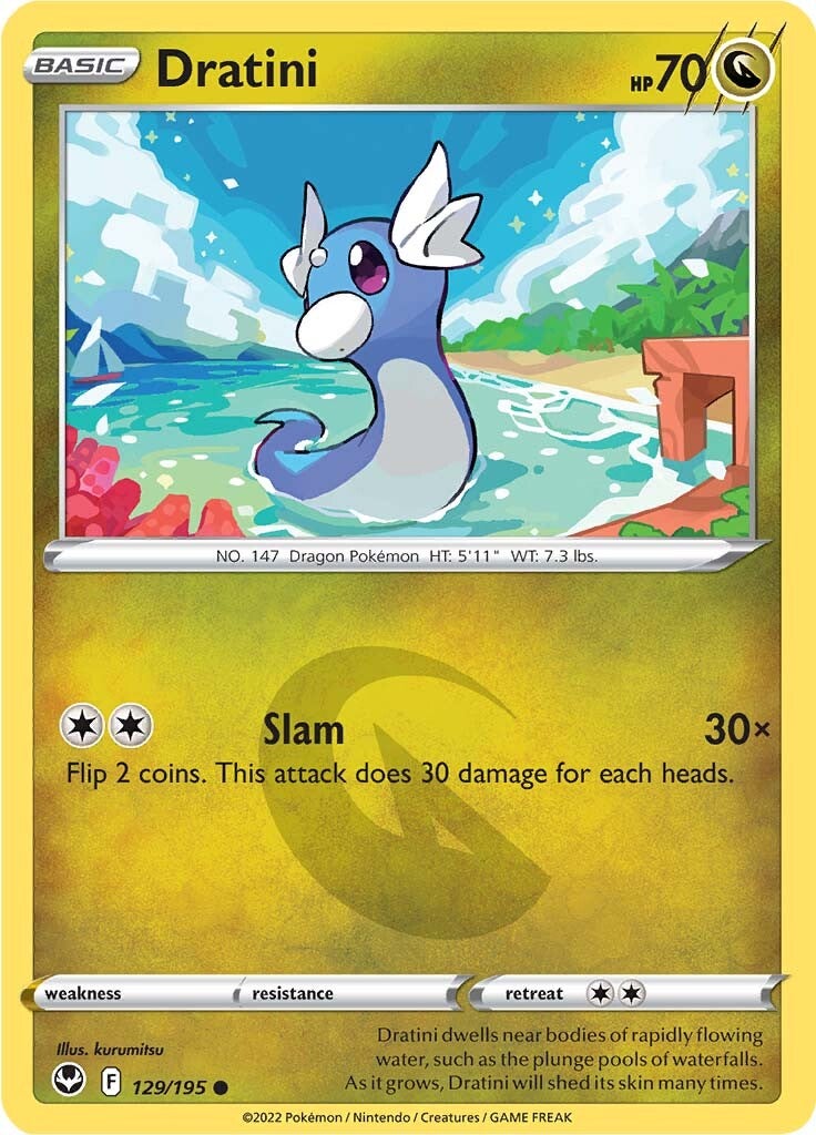 Dratini (129/195) [Sword & Shield: Silver Tempest] - Pokémon - Card Brawlers | Quebec | Canada |