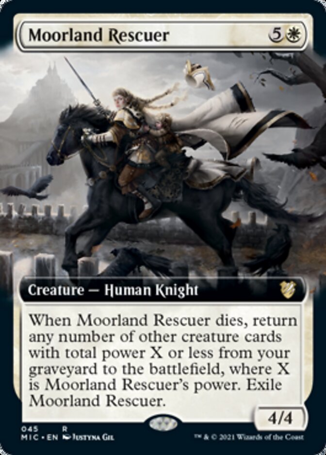 Moorland Rescuer (Extended Art) [Innistrad: Midnight Hunt Commander] - Magic: The Gathering - Card Brawlers | Quebec | Canada |