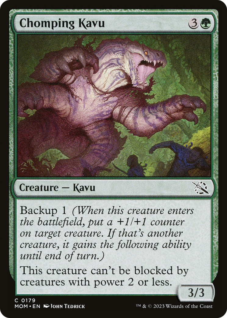 Chomping Kavu [March of the Machine] - Magic: The Gathering - Card Brawlers | Quebec | Canada |