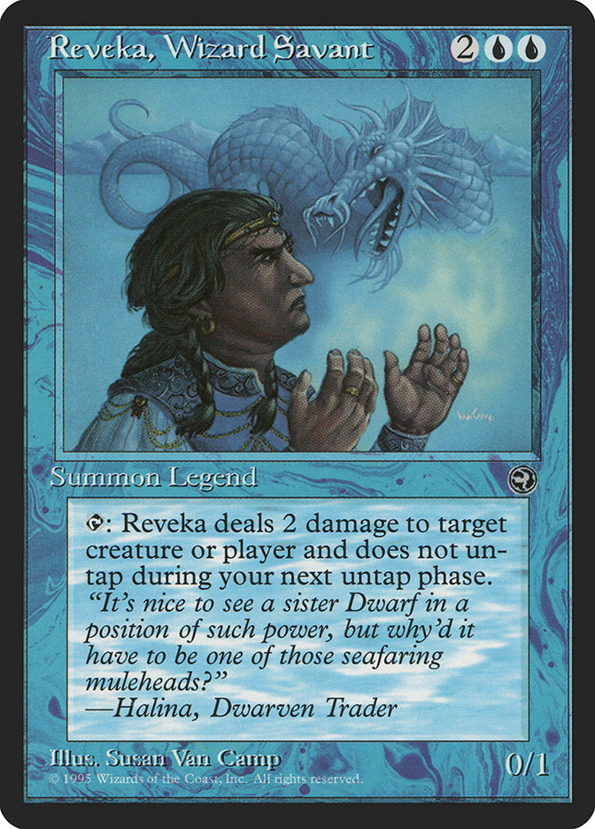 Reveka, Wizard Savant [Homelands] - Magic: The Gathering - Card Brawlers | Quebec | Canada |