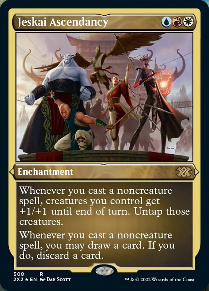 Jeskai Ascendancy (Foil Etched) [Double Masters 2022] - Magic: The Gathering - Card Brawlers | Quebec | Canada |